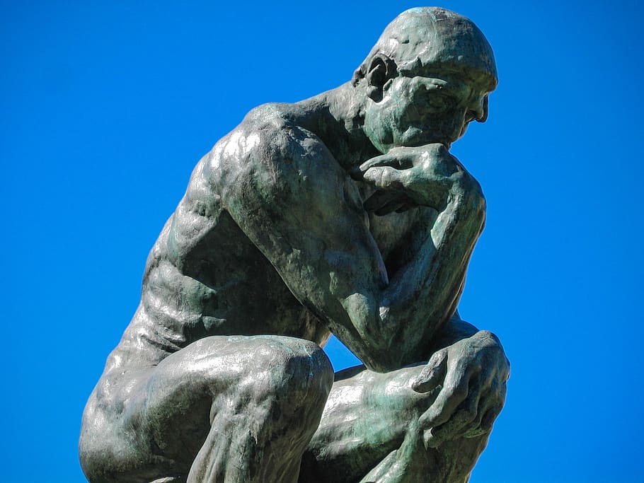 rodin-museum-paris-france-blue Thinker