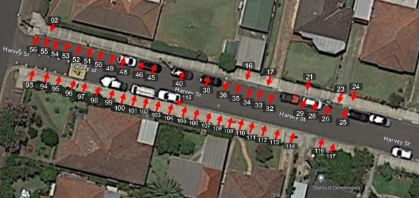 Council Assets Damage Map 1